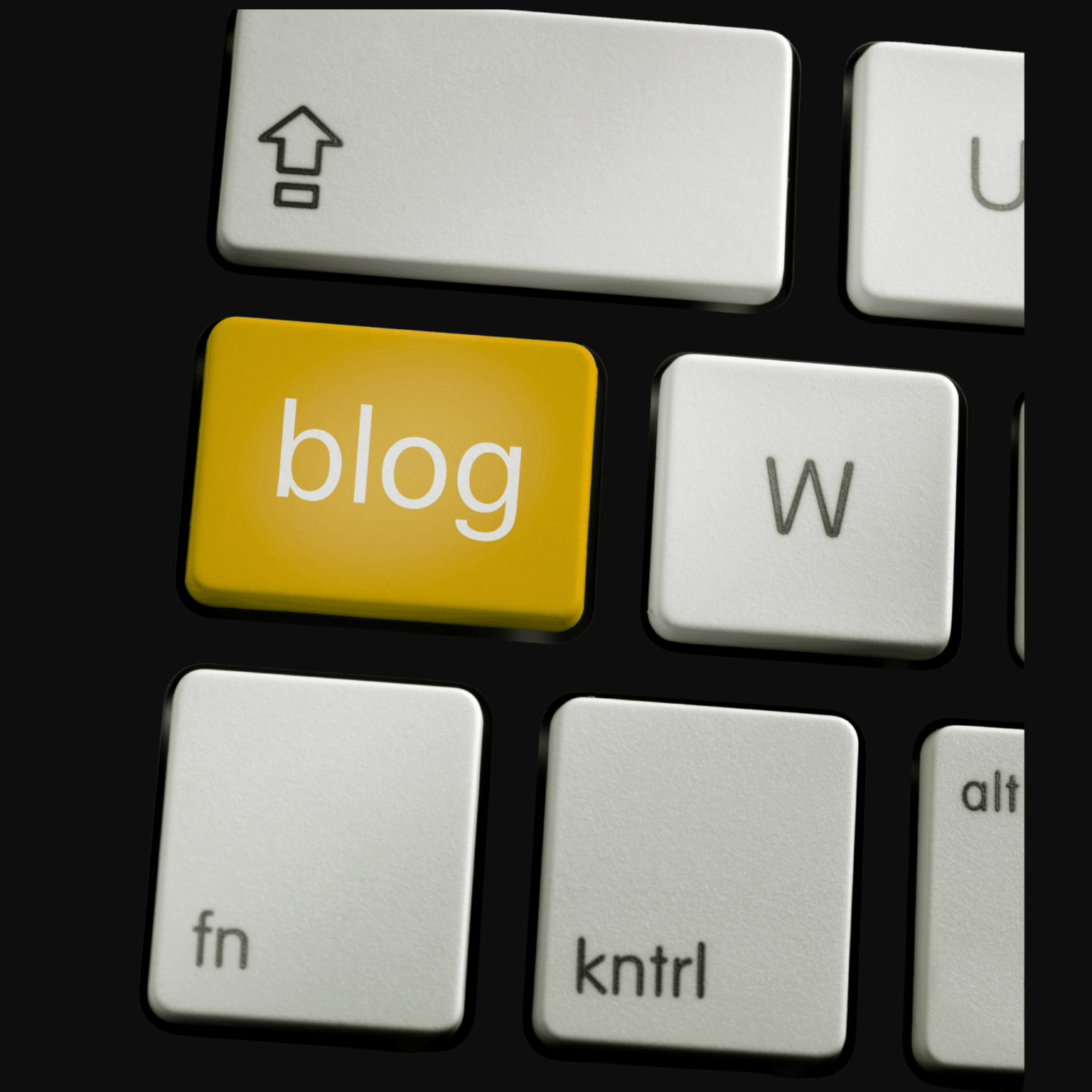 klawiatura z przyciskiem BLOG